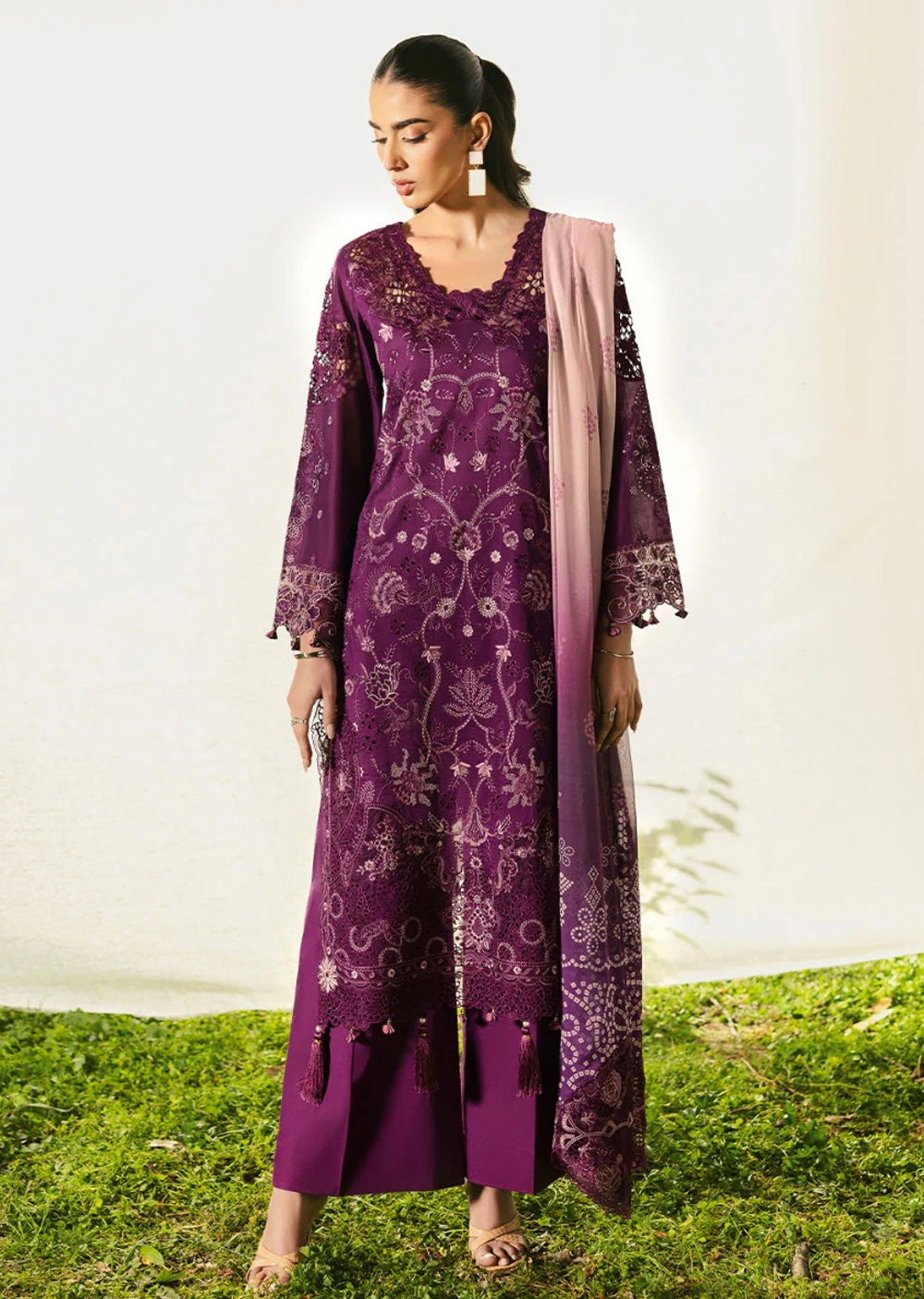 Y-1305 - Ready Made - Riwayat by Ramsha Luxury Lawn Vol 13 - Memsaab Online