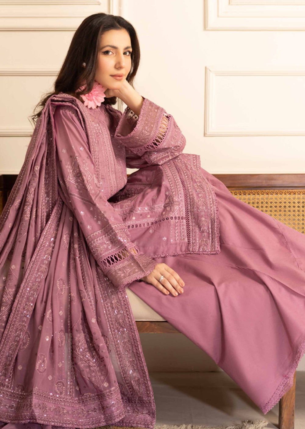 JH-019-Readymade - Pinks Collection by Johra 2024 - Memsaab Online