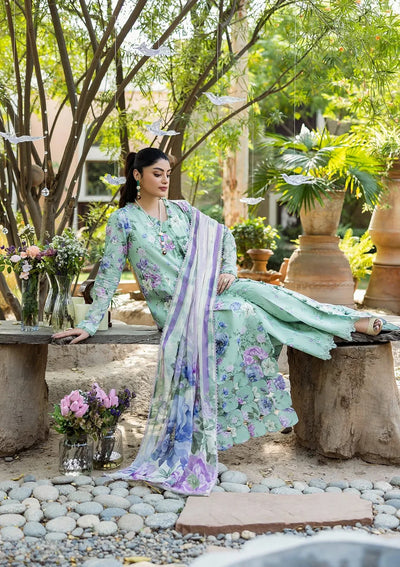 ELFECD-01-A- GARDENELLE - Readymade - Elaf Prints Collection 2025 - Memsaab Online