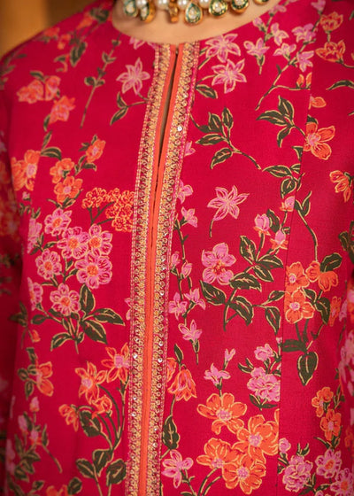 KOE5833-Cicely - Meeral Luxe - Readymade Organza Suit - Memsaab Online