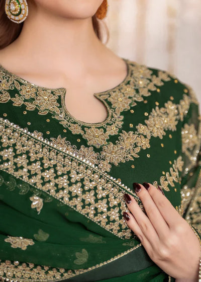 EUZ4128-Mifrah - Meeral Luxe - Readymade Organza Suit - Memsaab Online