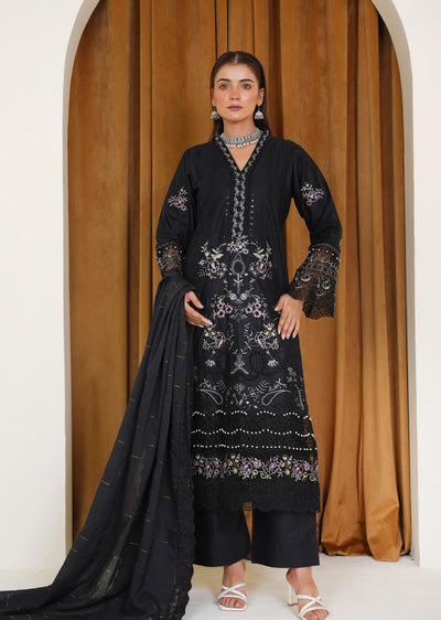 ATR-1156- Readymade Sehrish B Lux Cotton - Memsaab Online