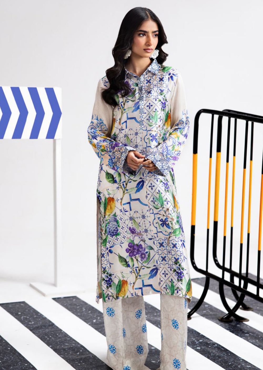 AP105 Afsana - Silk Print Edit - Memsaab Online