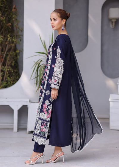 HK330 - Readymade Linen Outfit Outfit 2025 - Memsaab Online