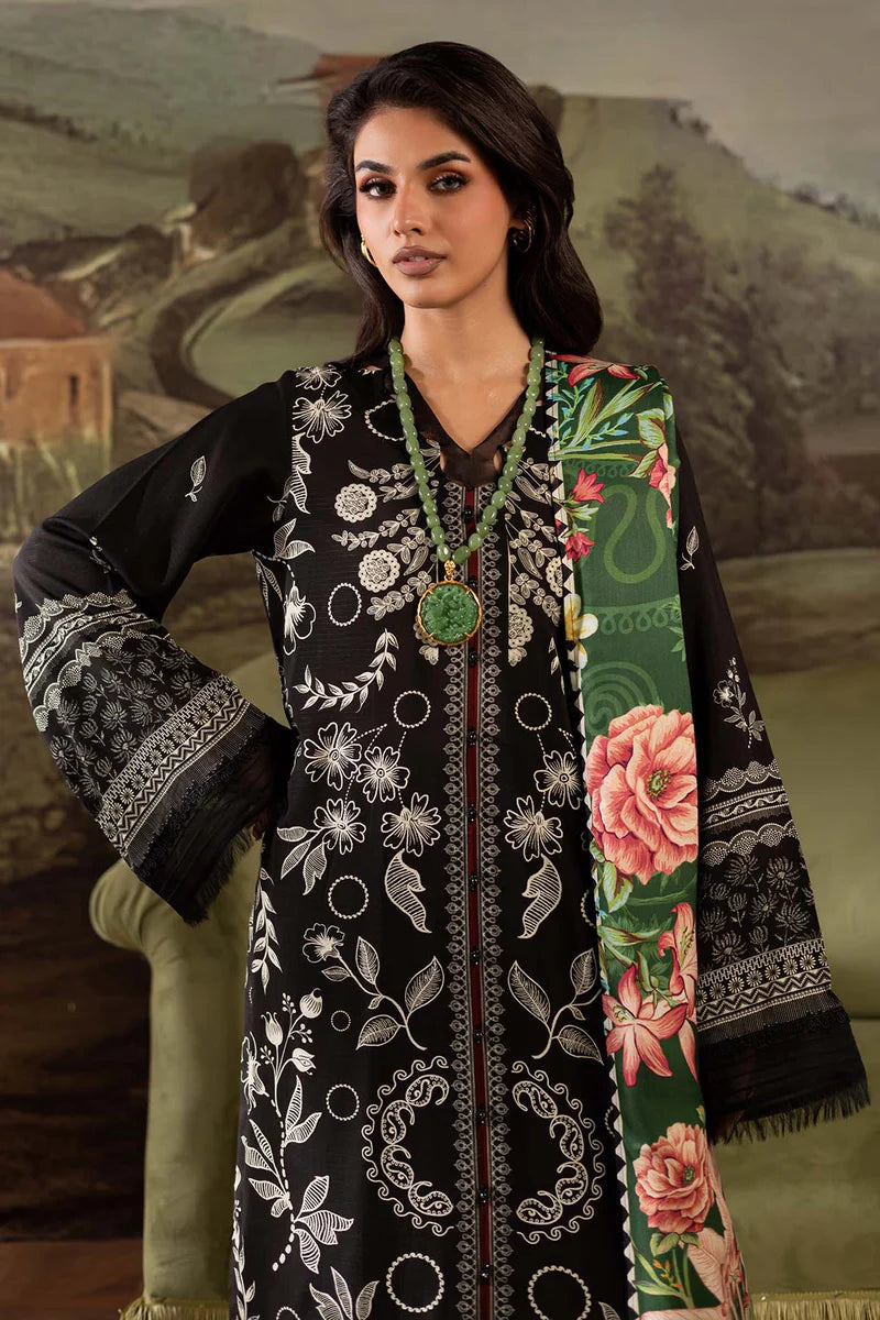 SP-178 Nureh Signature Prints Linen - Memsaab Online
