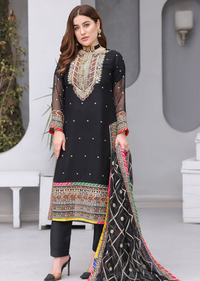 HK332 - Readymade chiffon Outfit 2025 - Memsaab Online
