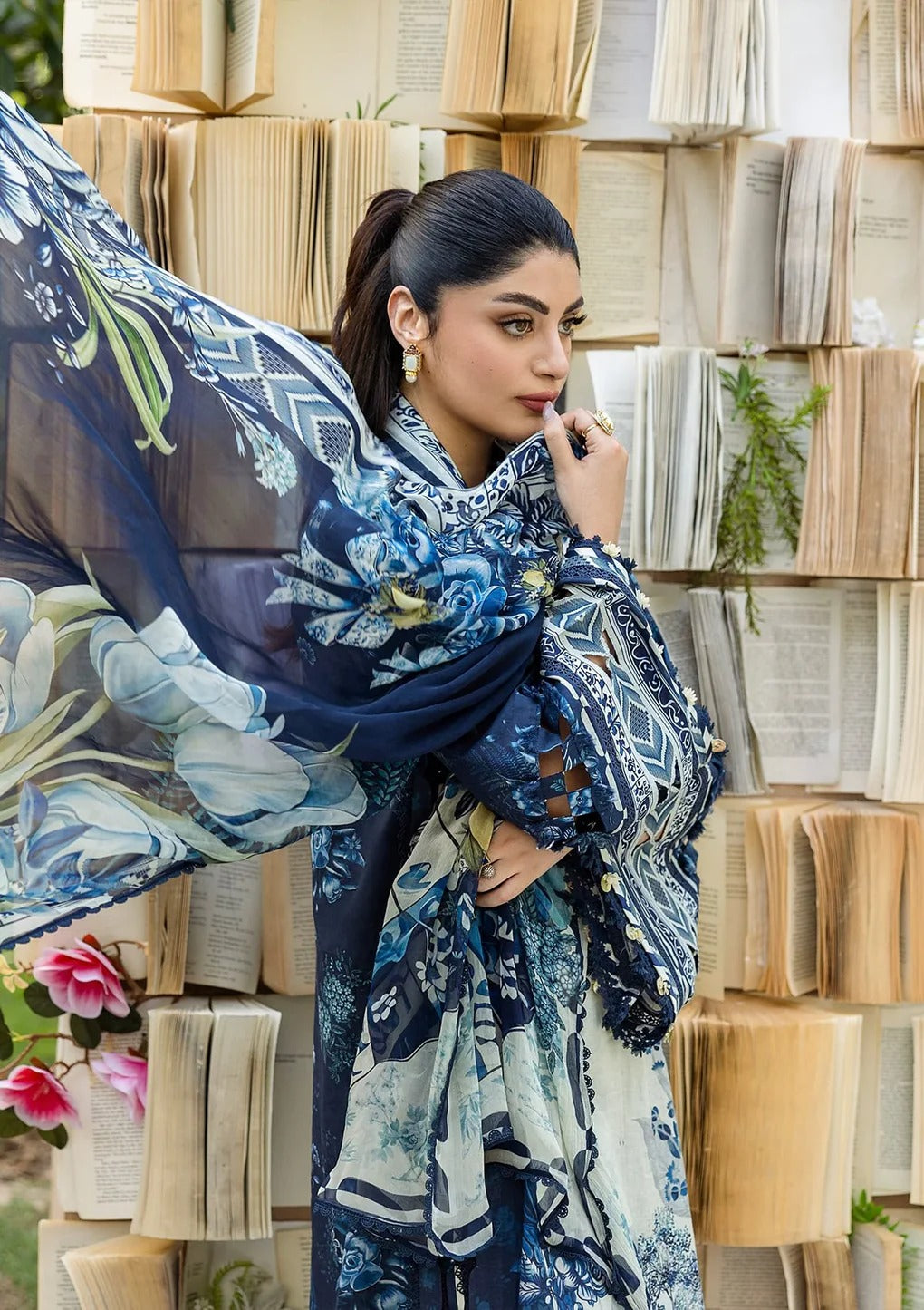 ELFECD-07-B-Bloomstella-Readymade-Elaf Prints Collection 2025 - Memsaab Online