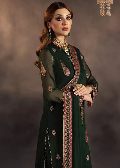 LGC8113-Azra - Meeral Luxe - Readymade Organza Suit - Memsaab Online