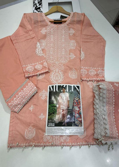 MUZNR-05-A - Readymade - Muzlin Collection Vol 2 by Sana Safinaz 2023 - Memsaab Online