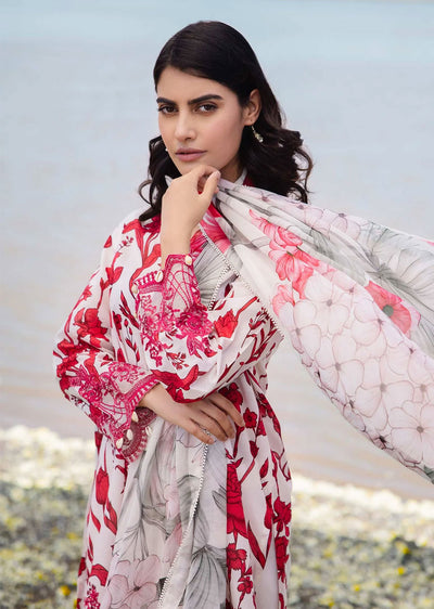 MBCS-405-A - Readymade - Maria B M.Basics Lawn Collection 2024 - Memsaab Online