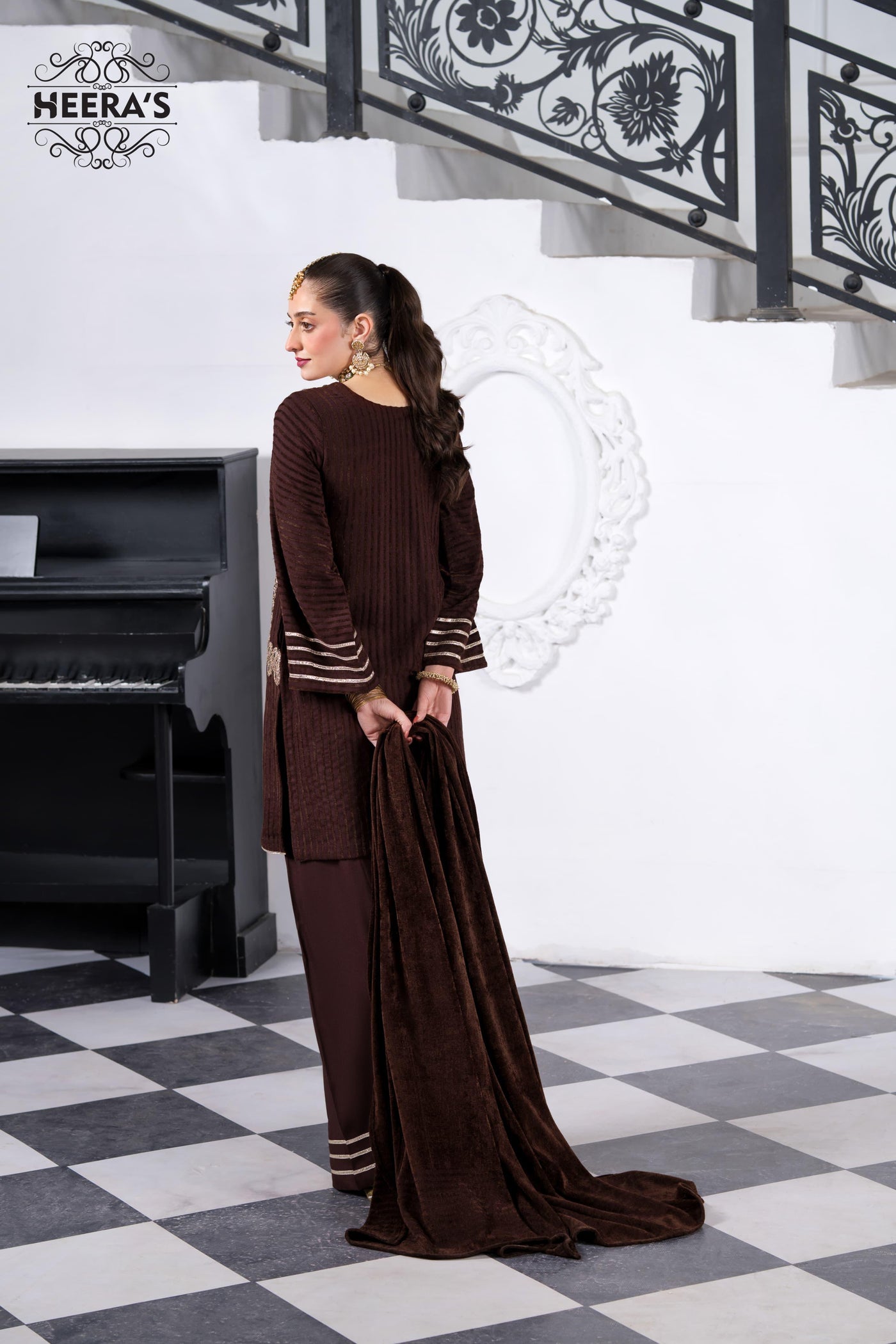 HSS-1149 - Readymade Heeras Suit - Memsaab Online