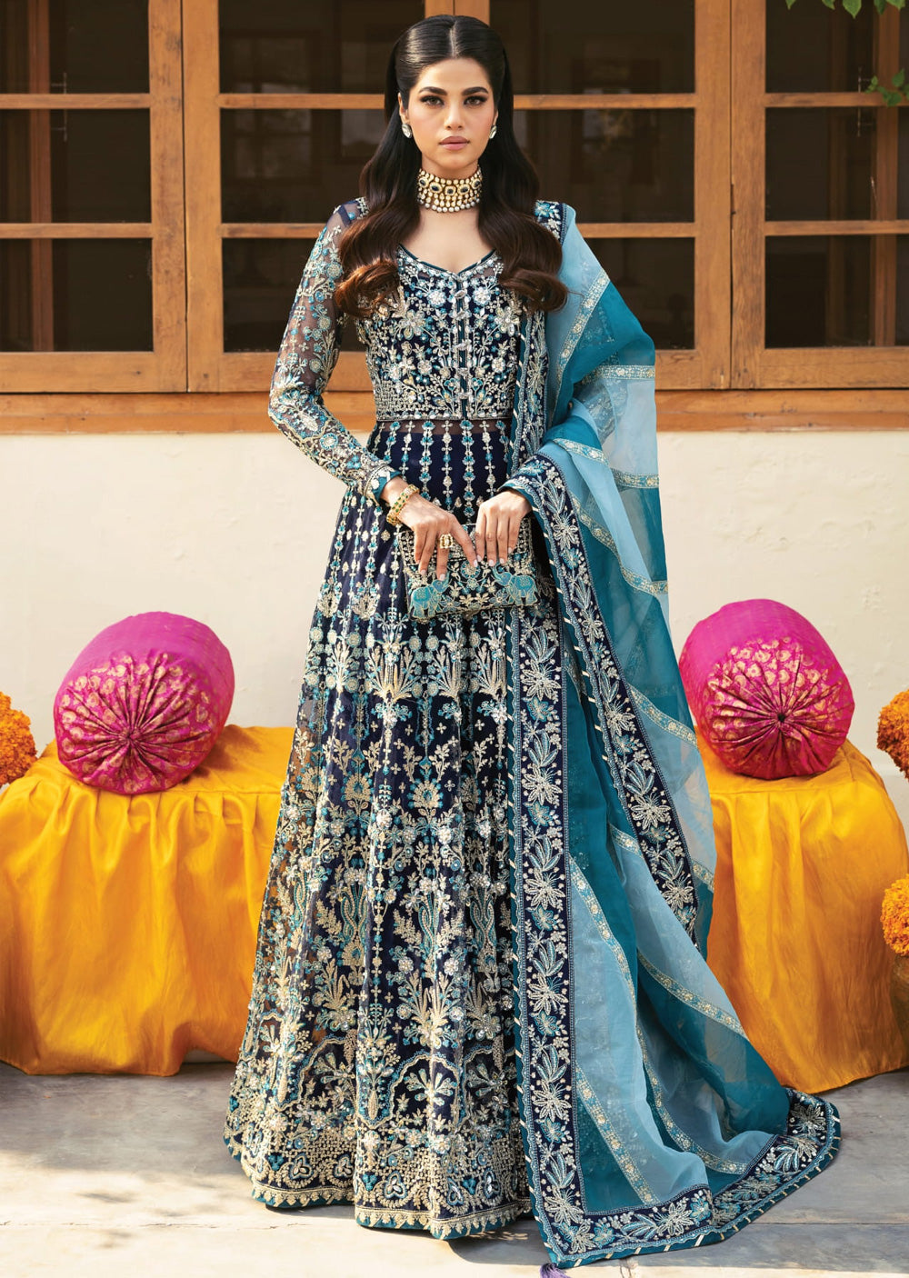 GLC-W05 - Meena - Readymade - Gulaal Chaandni Wedding Formals 2024 - Memsaab Online