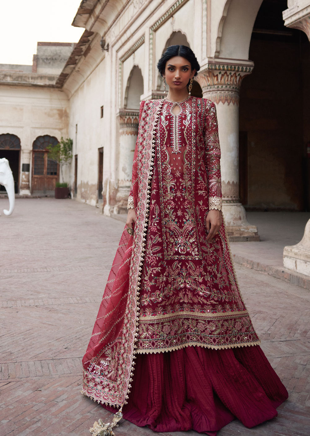 DST-05 - Unstitched - Dastangoi Wedding Formals by Afrozeh 2023 - Memsaab Online