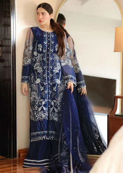 Meena - Meeral Readymade Organza Suit - Memsaab Online