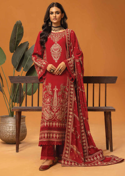 JH-149 - Unstitched - Grazia Collection by Johra 2024 - Memsaab Online