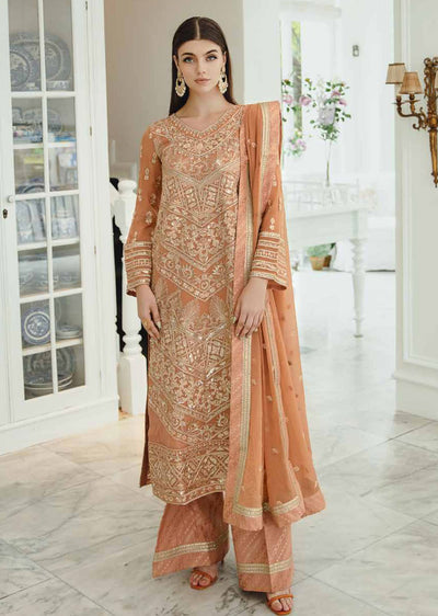 SW2305 - Readymade - Freesia by Ariya Chiffon De Luxe 2024 - Memsaab Online