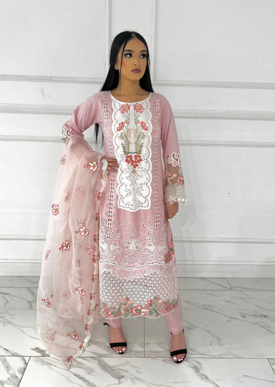 HK293 - Pink - Readymade HK Outfit - Memsaab Online