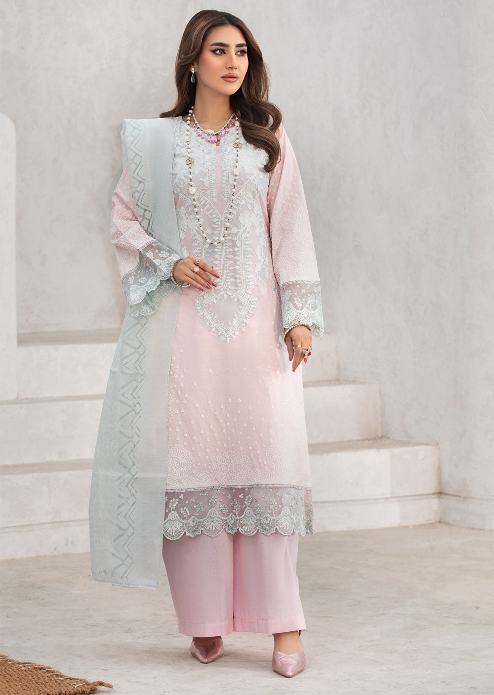 HSS-112- Readymade Heeras Suit - Memsaab Online