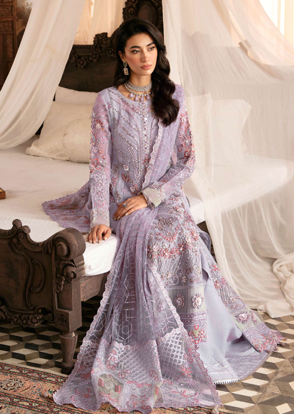 R-305 - Unstitched - Wedding Collection Vol 3 by Ramsha 2024 - Memsaab Online