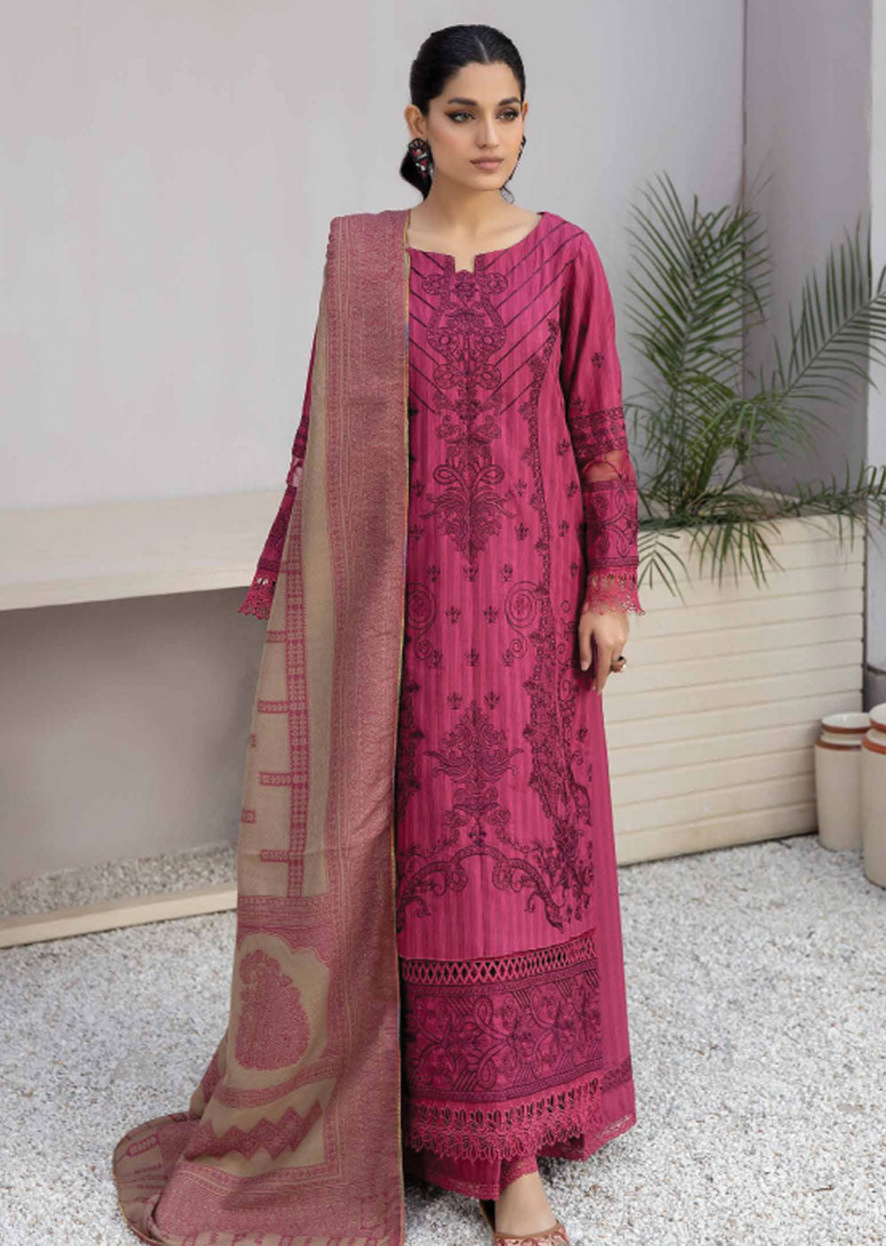 JH-674 - Unstitched - Deewan Collection by Johra 2024 - Memsaab Online