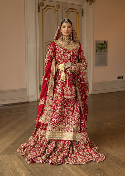 SRB2505 - Bridal Farshi Lengha - Memsaab Online