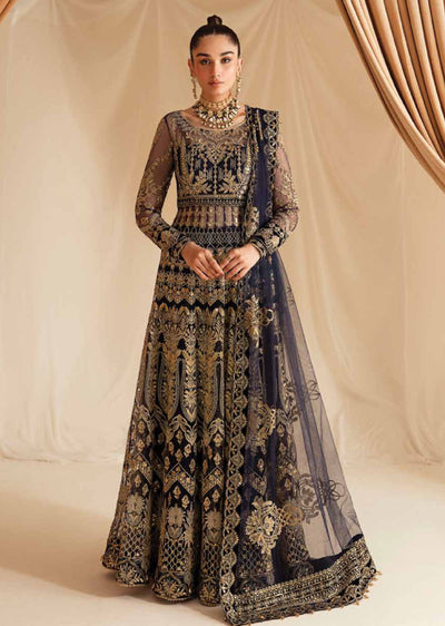 AZ-V4-05 - Unstitched - Fleur de lis Collection by Afrozeh 2023 - Memsaab Online