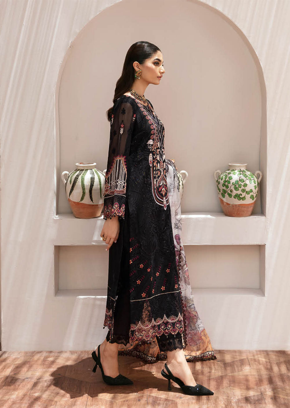 T-205 - Unstitched - Ramsha Dastan Collection Vol 2 2024 - Memsaab Online