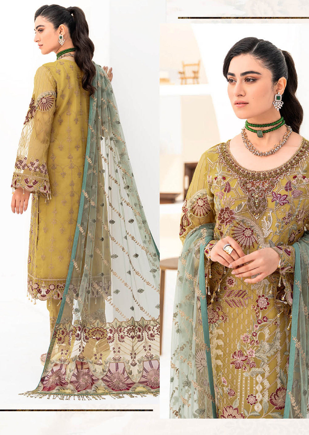 M-805-R - Readymade - Ramsha Minhal Collection Vol 8 2024 - Memsaab Online