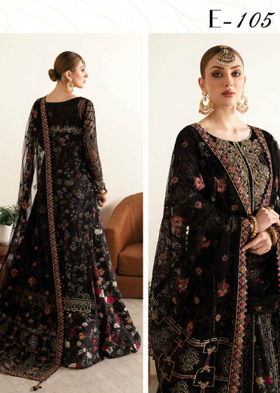 D-105 - Unstitched - Ramsha Festive Collection Vol 01 2024 - Memsaab Online