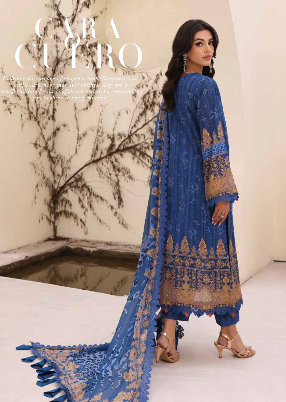 CND-05-R - Readymade - Charizma Naranji Spring Summer Vol 01 2024 - Memsaab Online