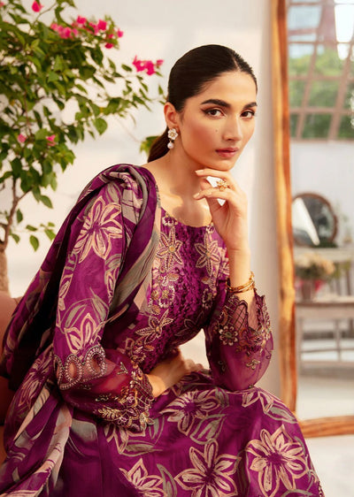 N-705 - Unstitched - Rangrez by Ramsha Luxury Lawn Vol 07 - Memsaab Online