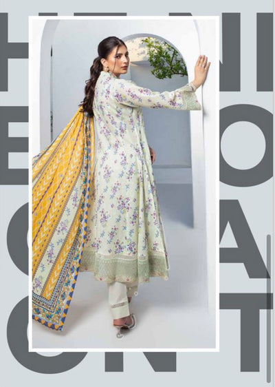 MSDL-05-R - Readymade - Munira Digital Lawn Suit 2024 - Memsaab Online