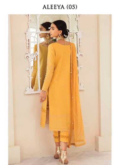 GLS-05 - Aleeya - Unstitched - Gulaal Luxury Lawn Vol 2 2023 - Memsaab Online