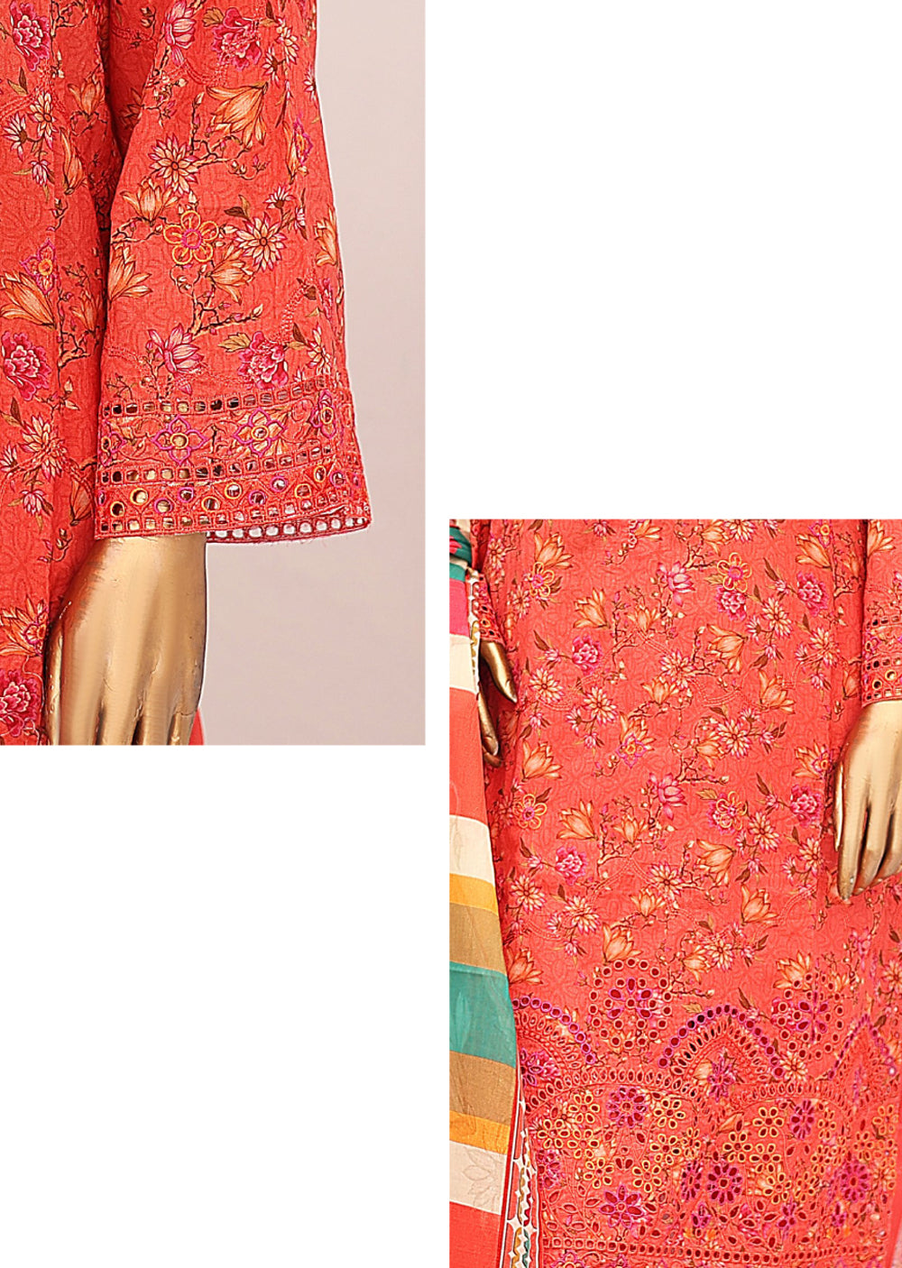 BDST-05- Readymade - Bin Saeed Lawn Kari Embroidered Collection 2024 - Memsaab Online