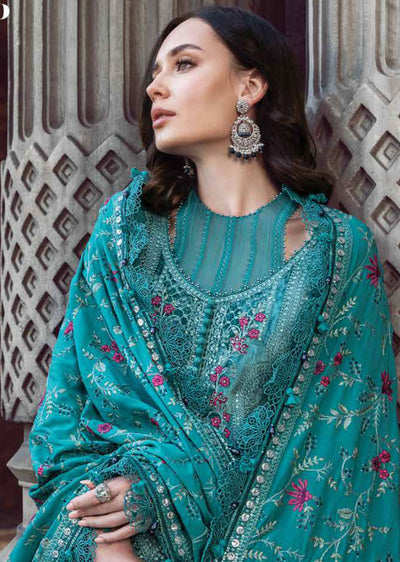 MRBL-05 - Unstitched - Maria B Linen Collection 2023 - Memsaab Online