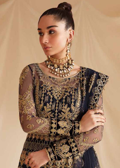 AZ-V4-05 - Unstitched - Fleur de lis Collection by Afrozeh 2023 - Memsaab Online