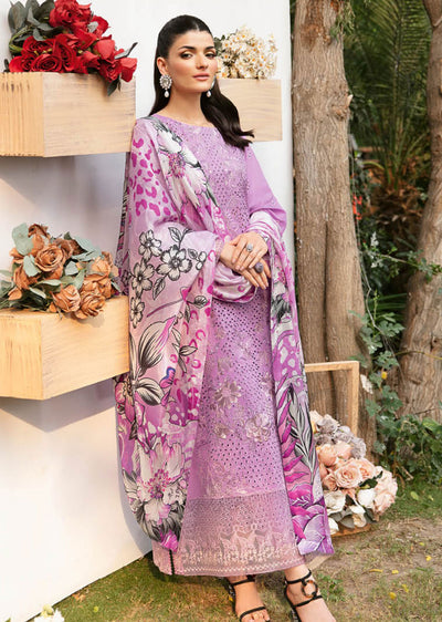 Z-905 - Unstitched - Ramsha Andaaz Luxury Lawn Vol 9 2024 - Memsaab Online