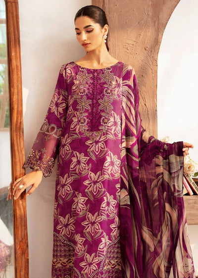 N-705 - Unstitched - Rangrez by Ramsha Luxury Lawn Vol 07 - Memsaab Online