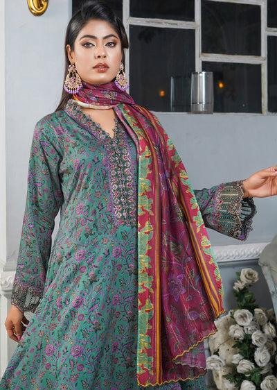 MNRD-05-R - Readymade - Munira Summer Lawn Collection 2024 - Memsaab Online