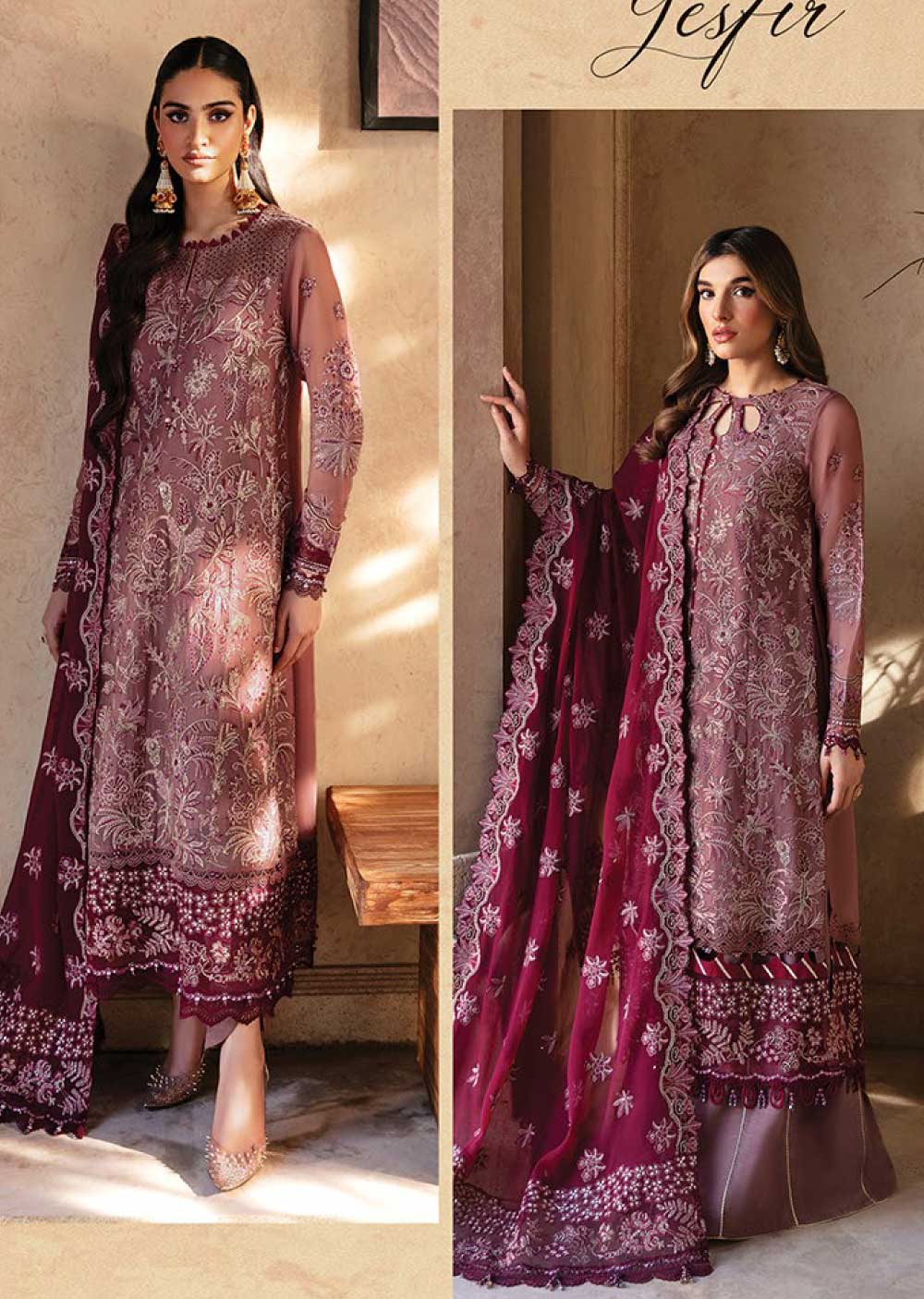 Kaina - Unstitched - Yesfir Collection by Xenia Formals 2024 - Memsaab Online