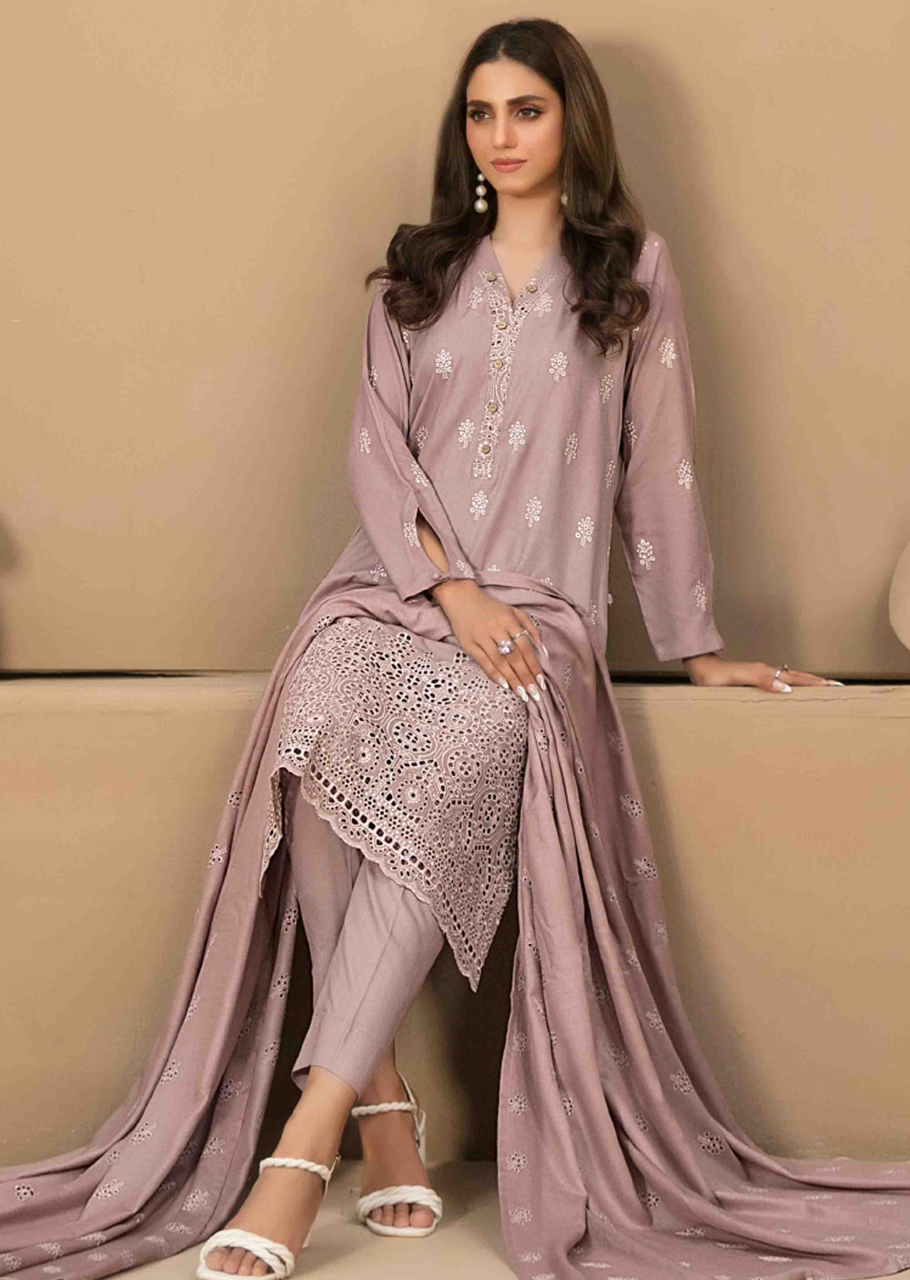 D-9805 - Unstitched - Tabeer By Tawakkal Collection 2024 - Memsaab Online