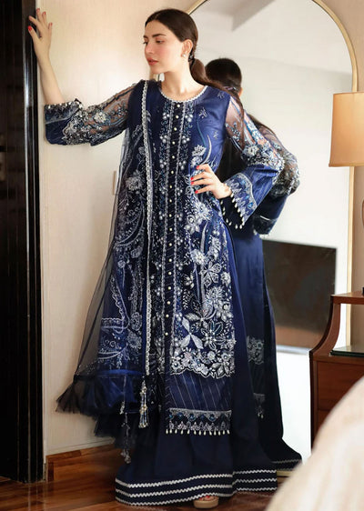 Meena - Meeral Readymade Organza Suit - Memsaab Online