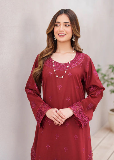 ARJUMAN- Readymade 3 Piece Cotton Suit - Memsaab Online