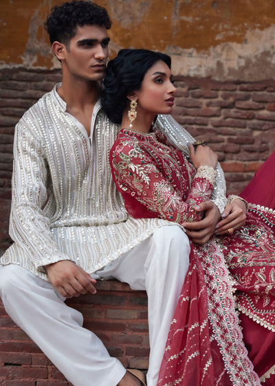 DST-05-R - Readymade - Dastangoi Wedding Formals by Afrozeh 2023 - Memsaab Online