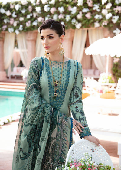 GLL-24V-05-R - ANADIYA - Readymade - The Summer Glow Lawn Collection 2024 - Memsaab Online