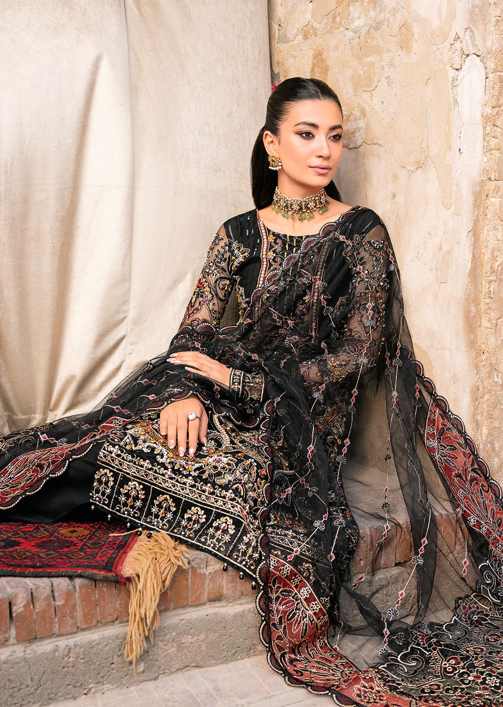 H-205-R - Readymade - Luxury Wedding Collection by Ramsha Vol 02 2023 - Memsaab Online