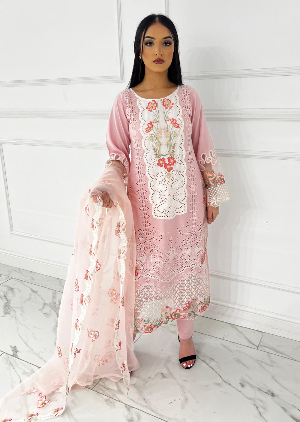 HK293 - Pink - Readymade HK Outfit - Memsaab Online