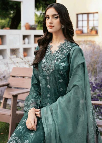 N-505 - Unstitched - Ramsha Rangrez Lawn Collection Vol 5 2024 - Memsaab Online