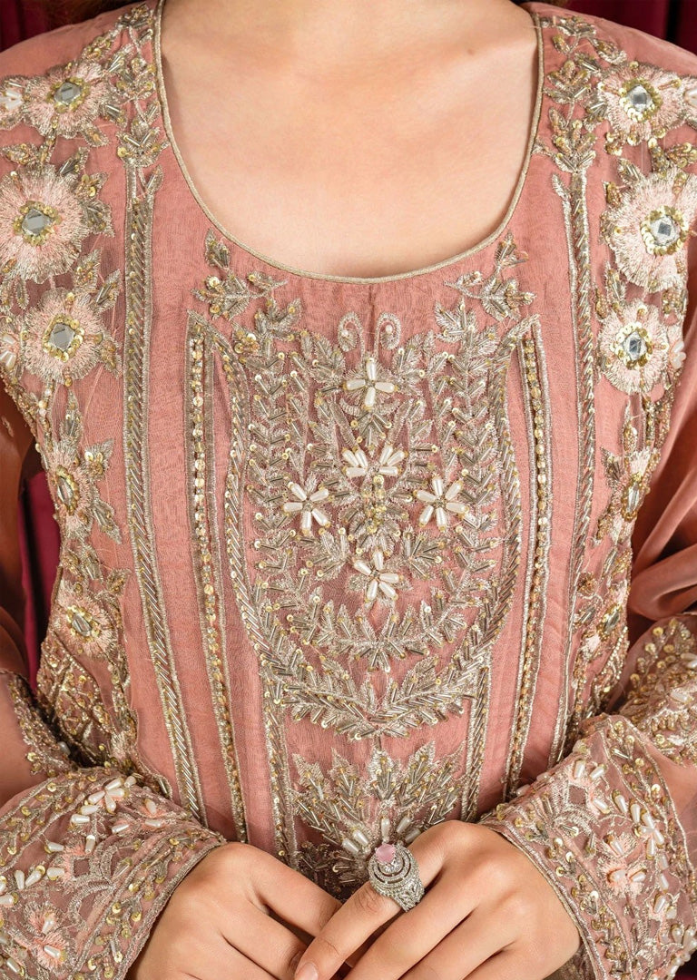 MARW-1602- Light Pink - Readymade Wedding Wear Outfit - Memsaab Online