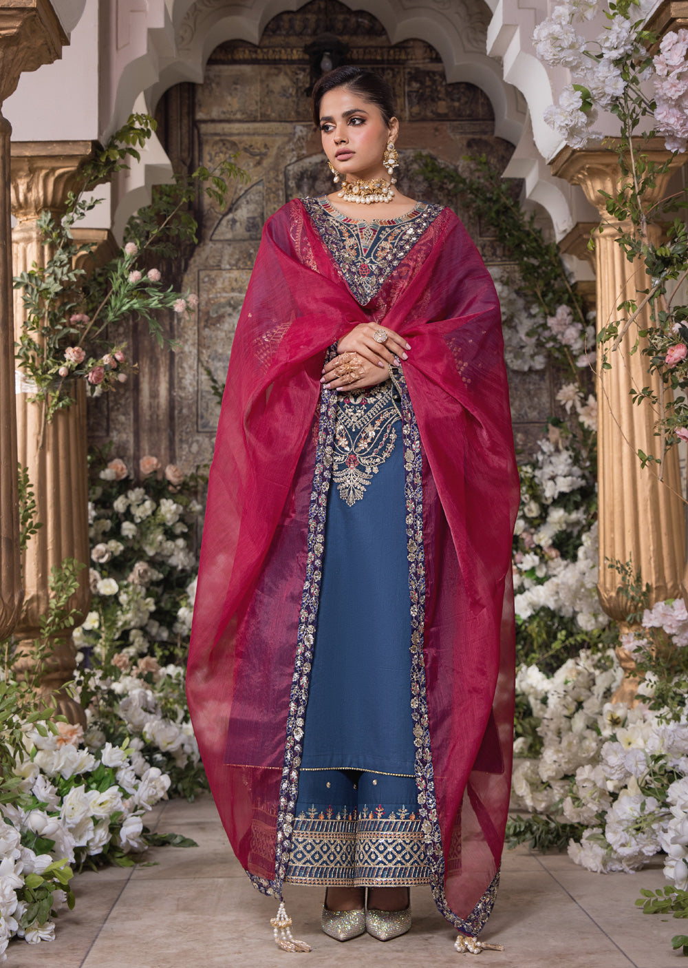 HSS-299 - Readymade Heeras Suit - Memsaab Online